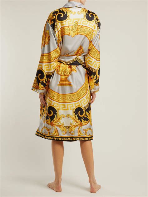 Versace silk robes